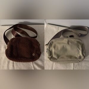 SOLD TOGETHER/ RARE LULULEMON BELT BAGS